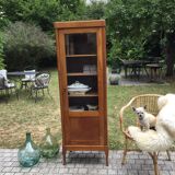 Cabinet with showcase vintage 1960 hosier