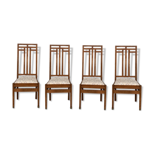 Ensemble de quatre chaises à manger par Cornelis Van Der Sluys (4)