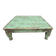 Ancienne table à thé en teck birman