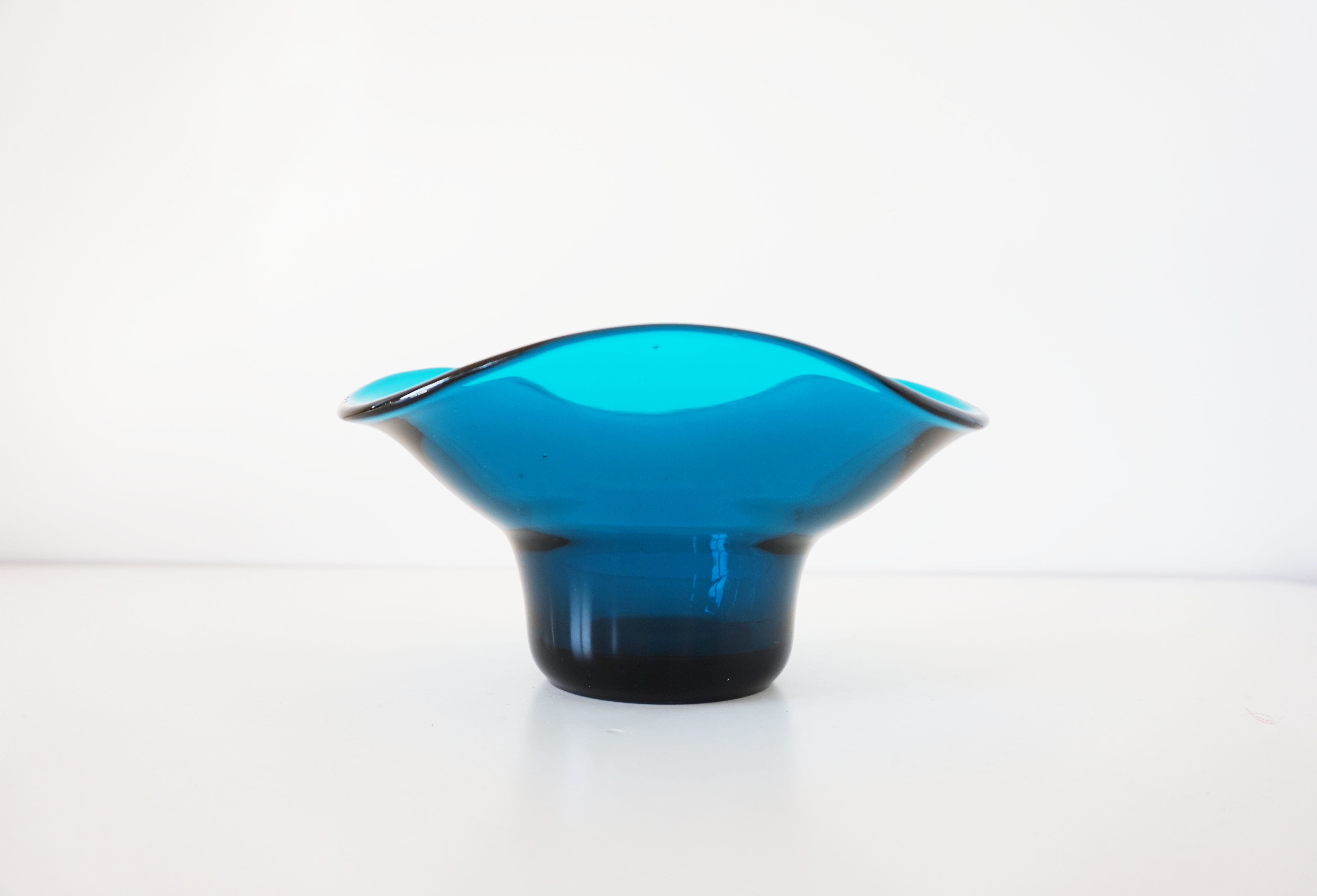 Trinket bowl glass pocket 1960