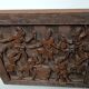 Maurice Sonfack African Tribal Carved Wooden Panel Cameroon