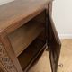 Buffet bar ancien en bois massif sculpté