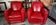 Pair of "Minister" Club Armchairs in red leather – Artisan