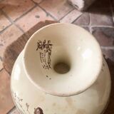 Earthenware compote by Jules Vieillard, Bordeaux