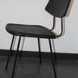 1960 metal tubing vinyl chair