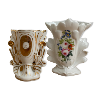 Deux vases de mariée