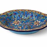Decorative bowl in Longwy enamels