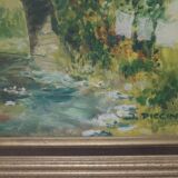 Canvas signed J Piccini