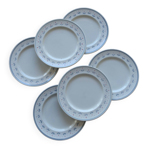 6 assiettes à dessert - longchamp