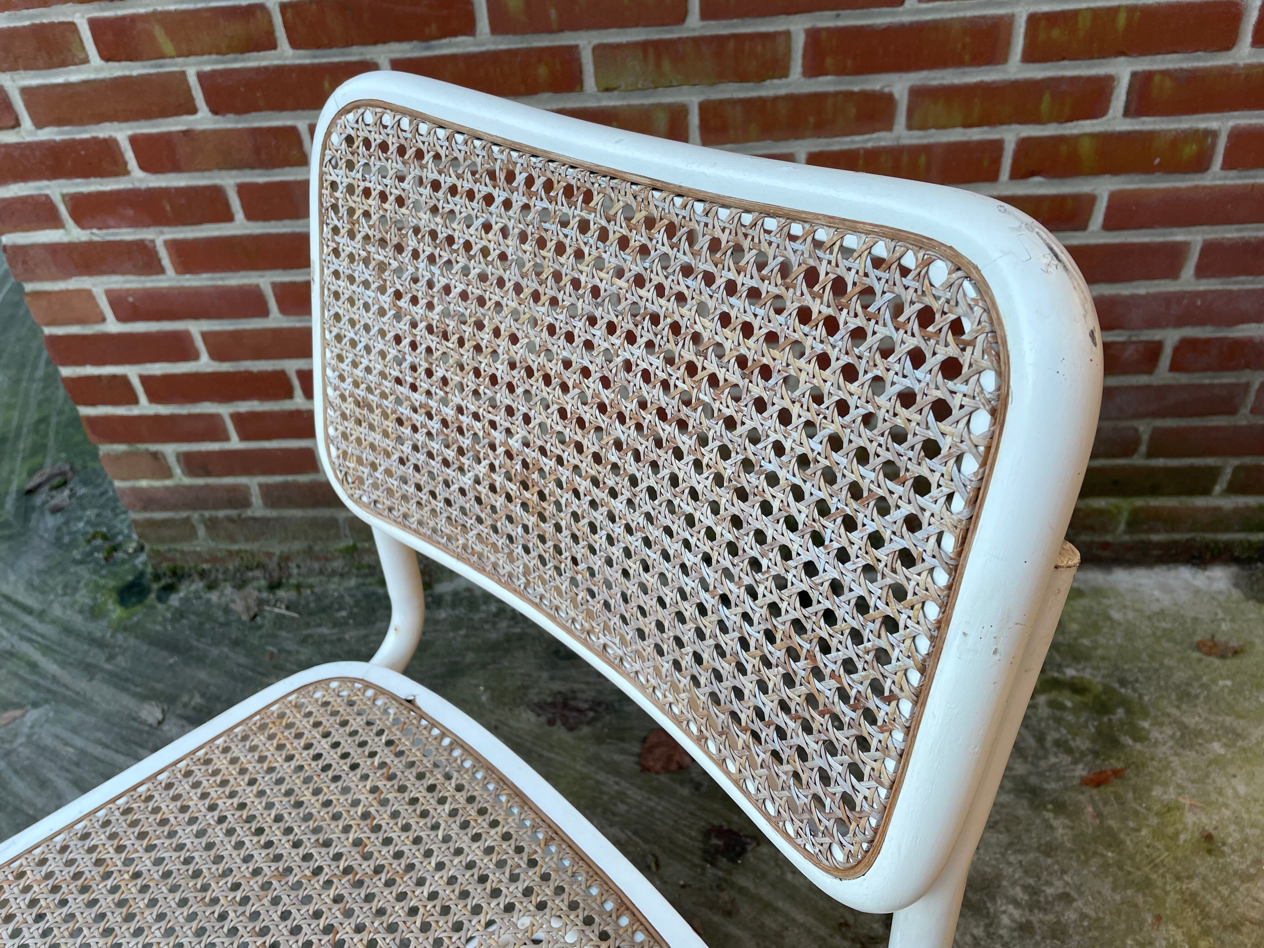 Cesca design chair b32 model white