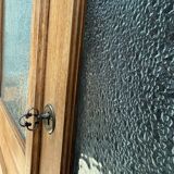 Large glass cabinet with hanging space