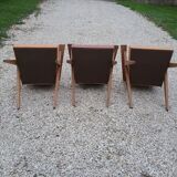 Three armchairs