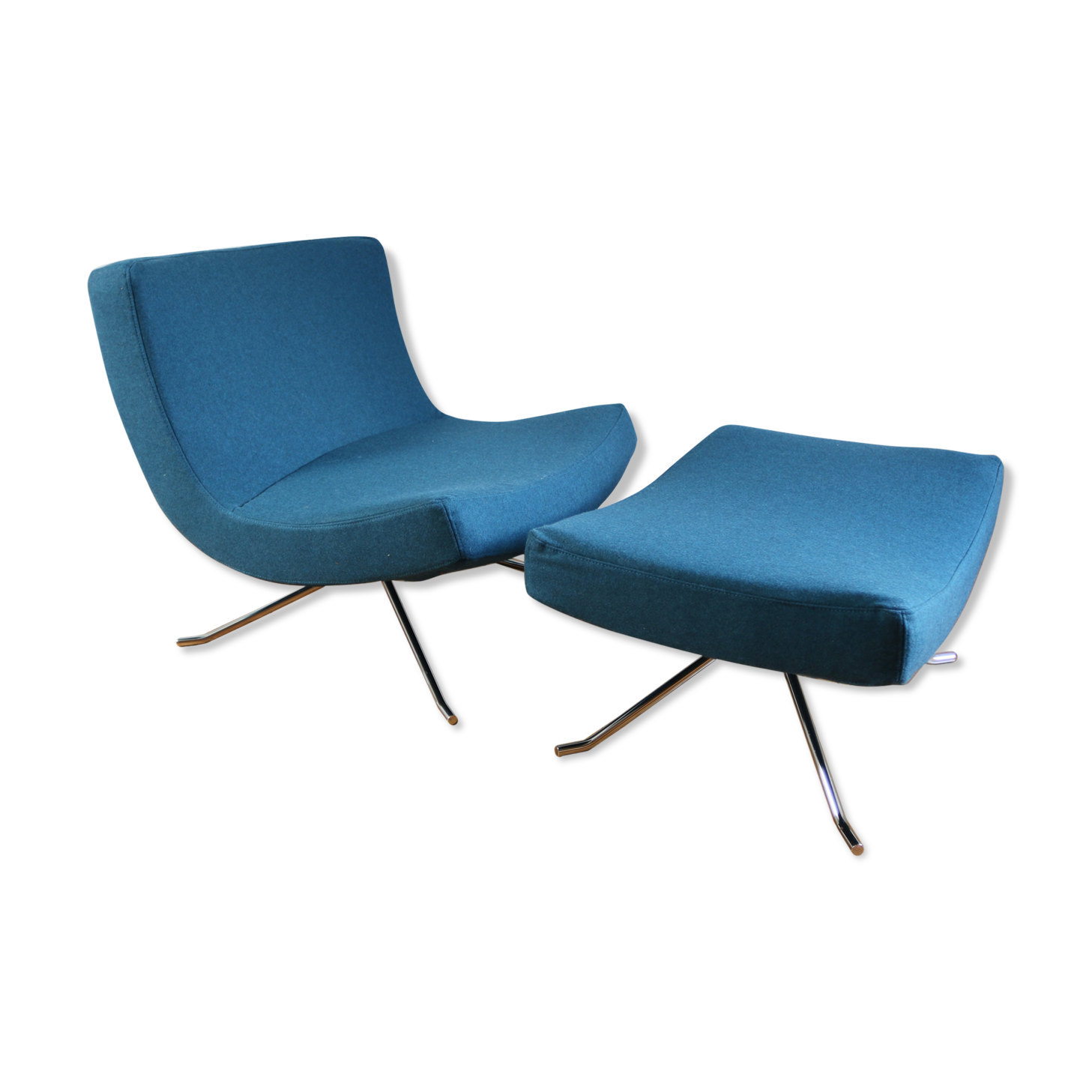 Armchair and ottoman "POP" Christian Werner Roset Line