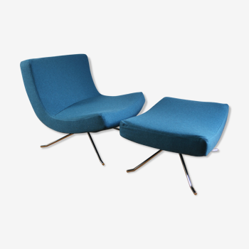 Armchair and ottoman "POP" Christian Werner Roset Line