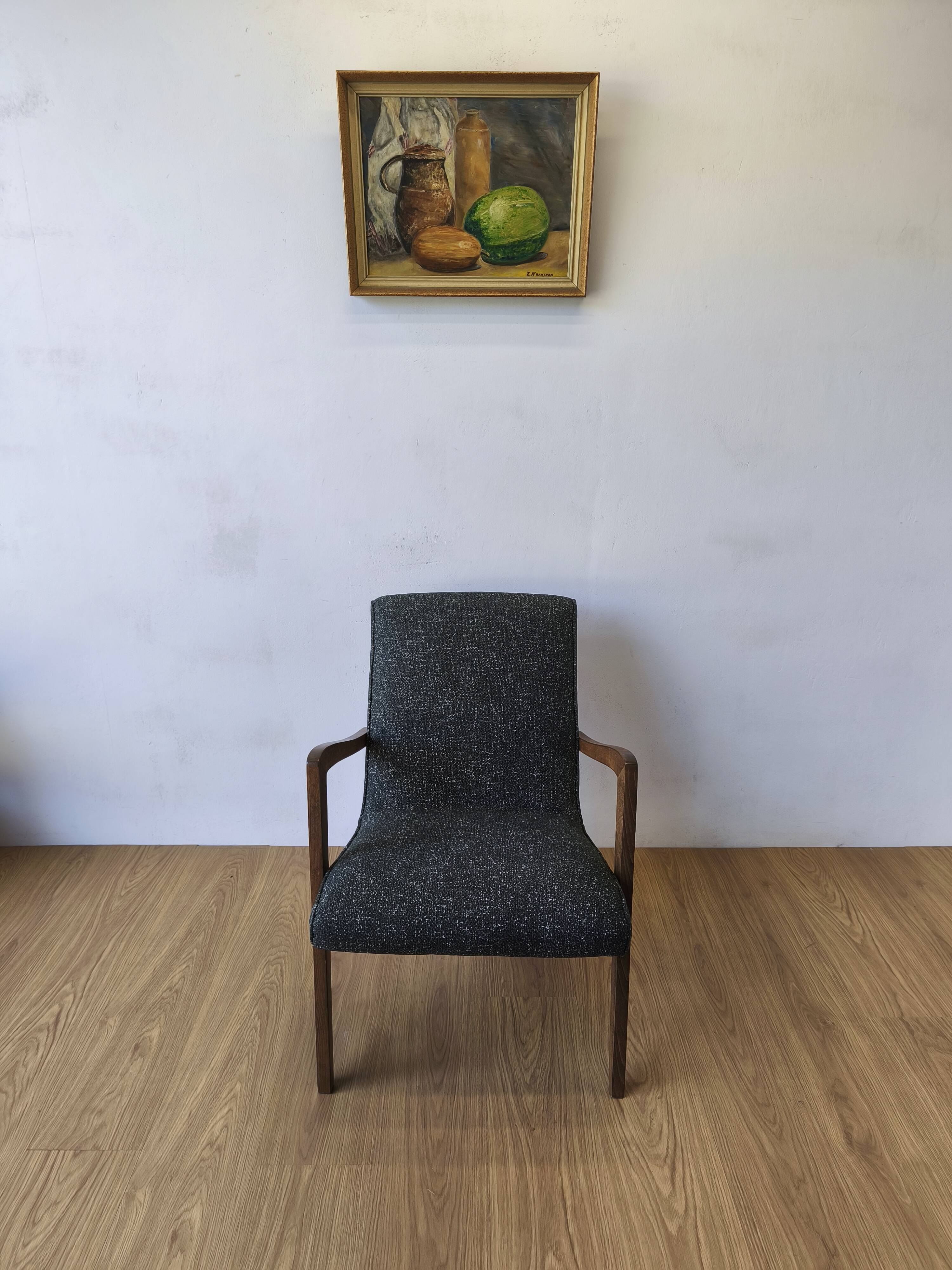 Fauteuil design type 300-138 Pologne années 70.