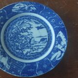 Two serving plates - blue design