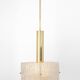 Large Murano hanging lamp by Hillebrand, 1970s
