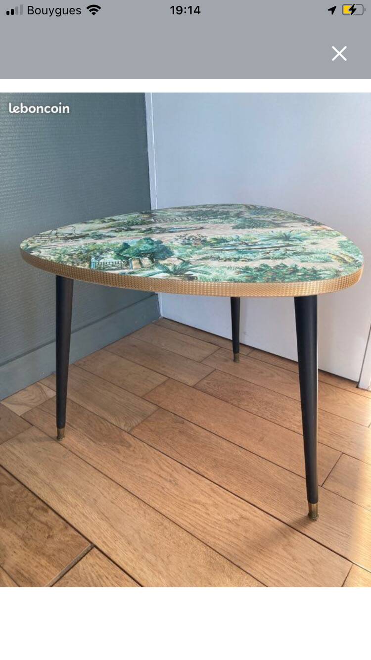 Tripod side table