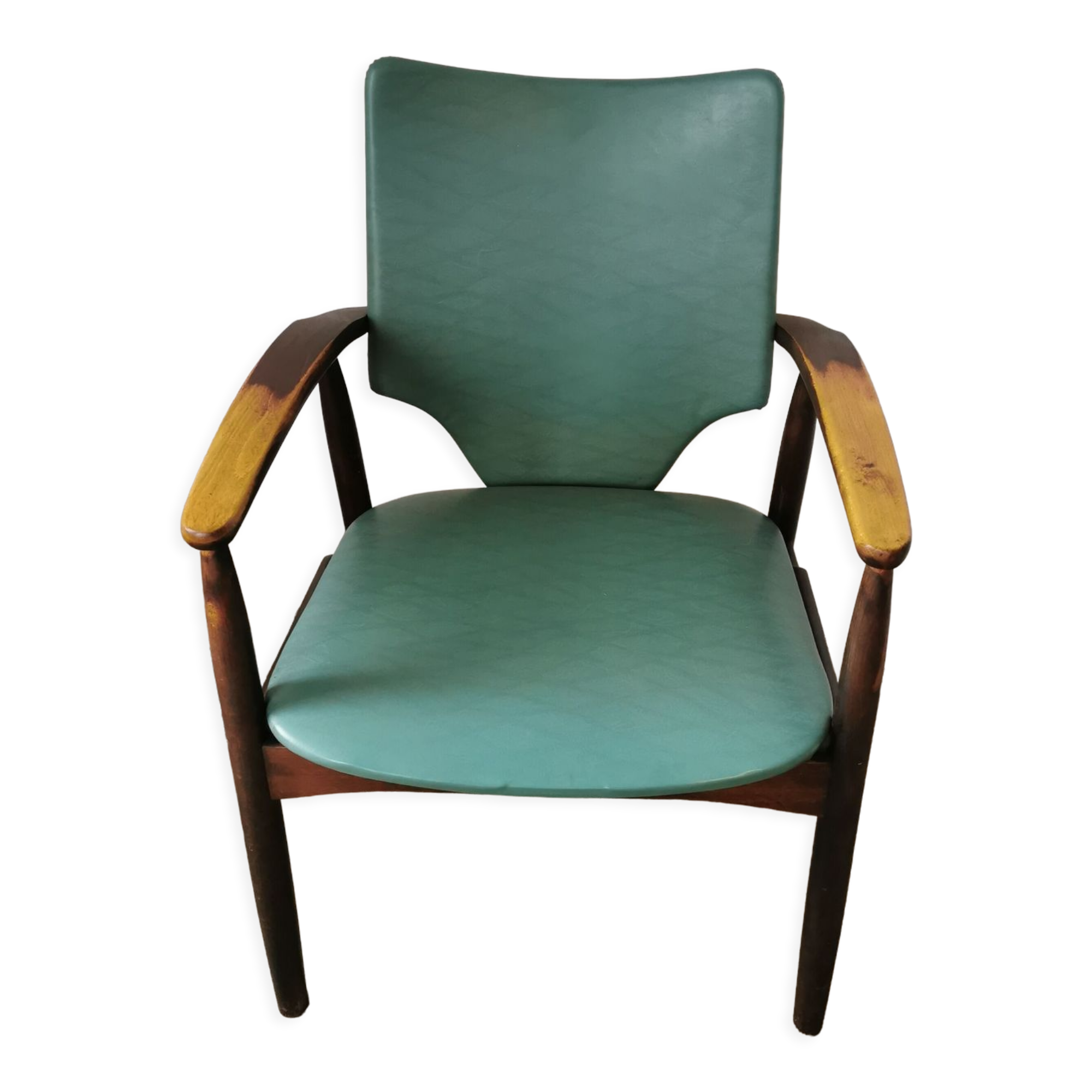 Fauteuil style scandinave 1970