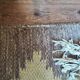 Vintage yellow Scandinavian kilim rug