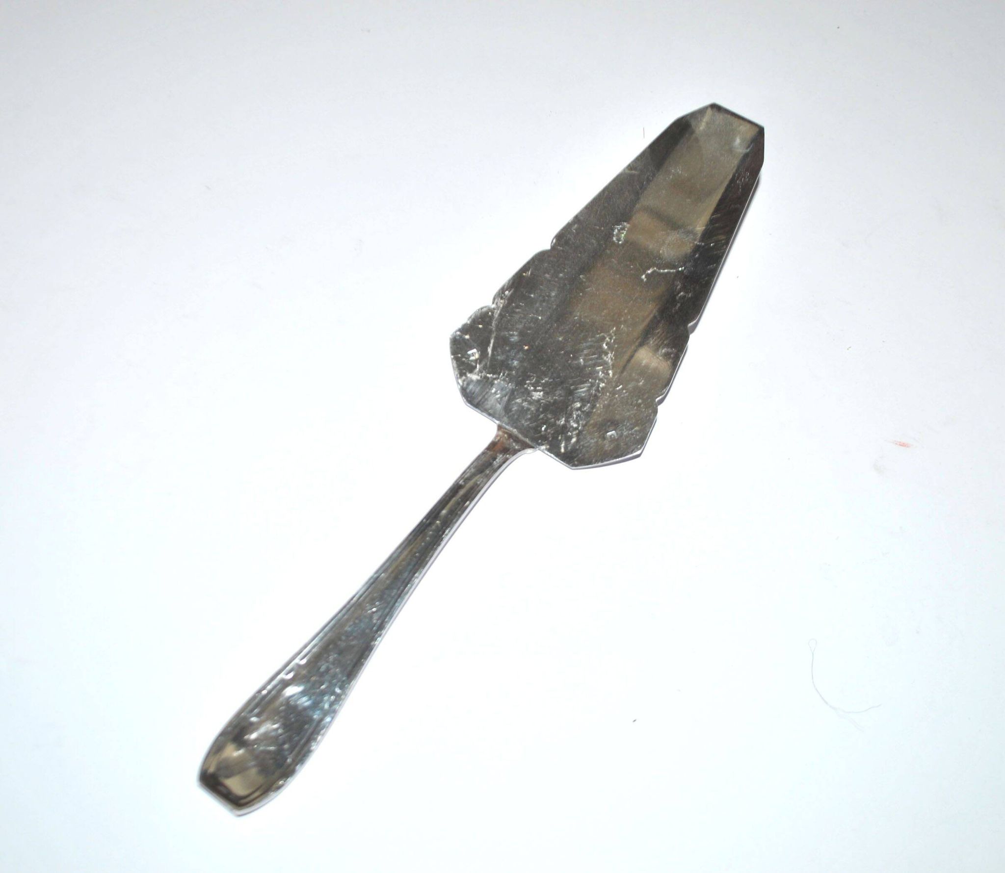 LCF vintage pie server silverware design 1950 Le Couvert Français