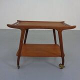 Danish Organic Teak Tea Cart, 1960s