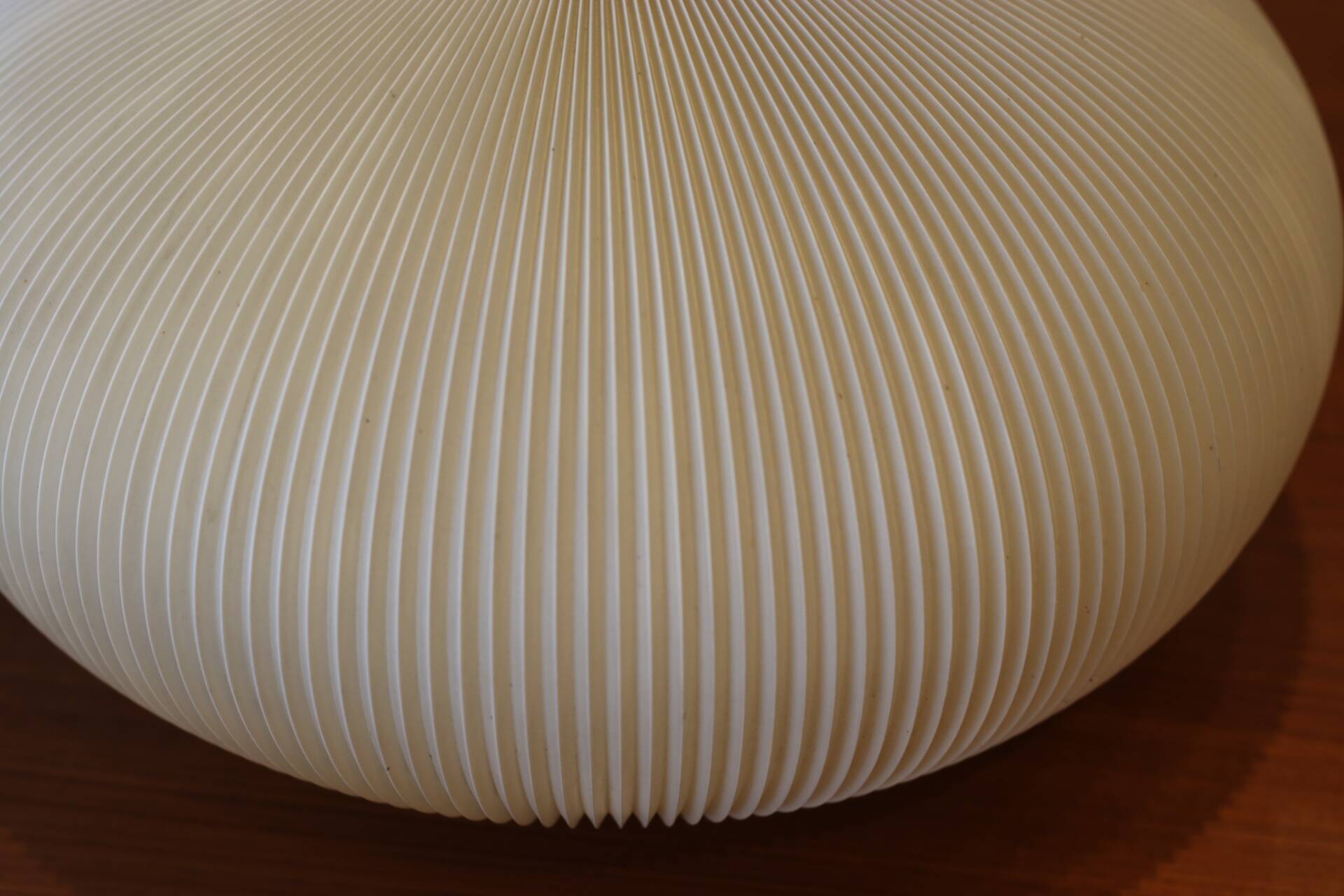 Pleated suspension in rhodoid –  rispal, france, 1950s