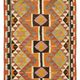 Turkish Handwoven Vintage Herki Kilim 89 cm x 378 cm