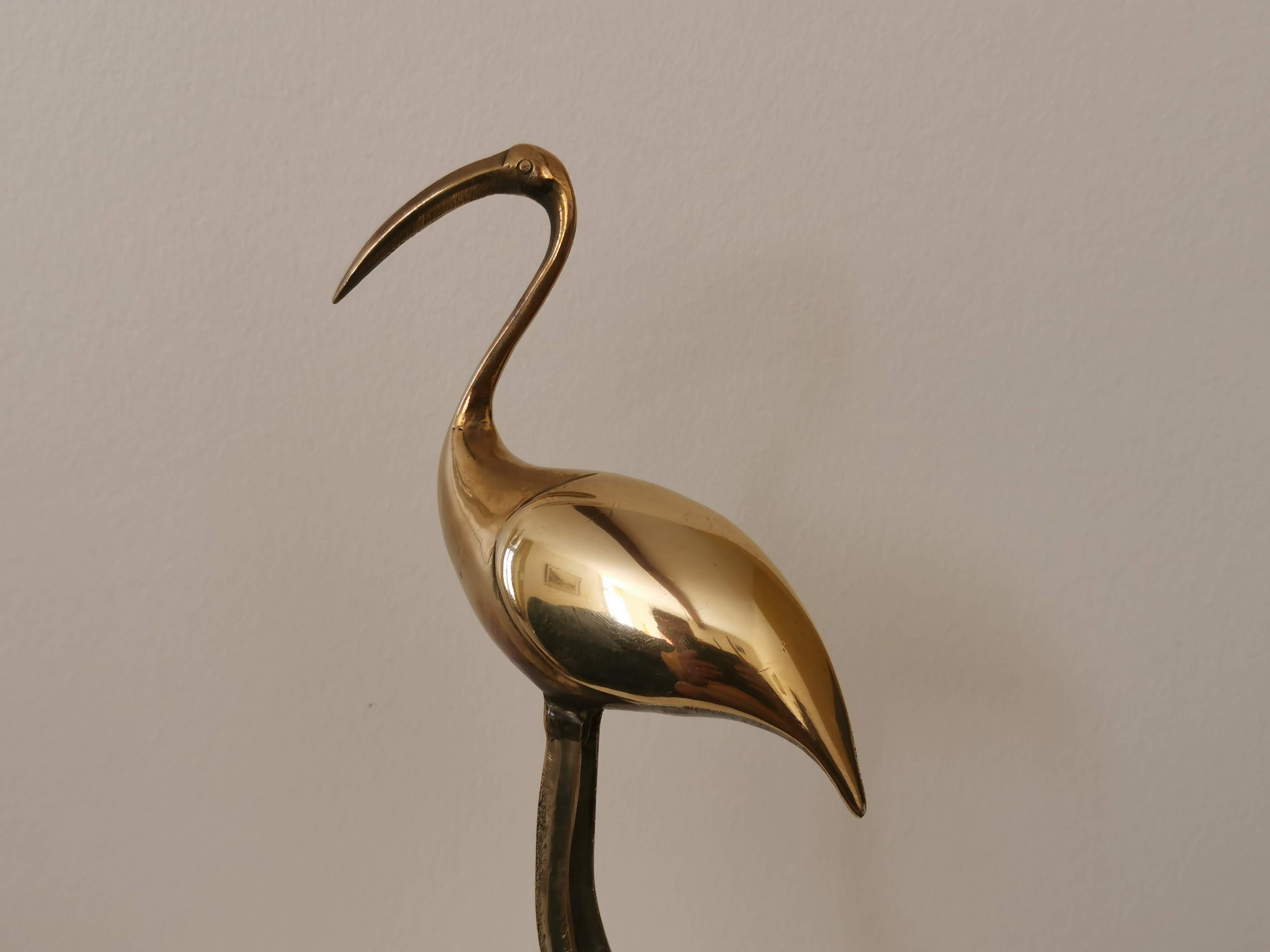 Ibis art deco statue