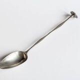 Solid silver medicine spoon