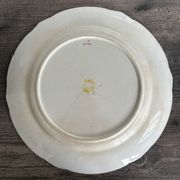 Antique plate in earthenware - English Imari style