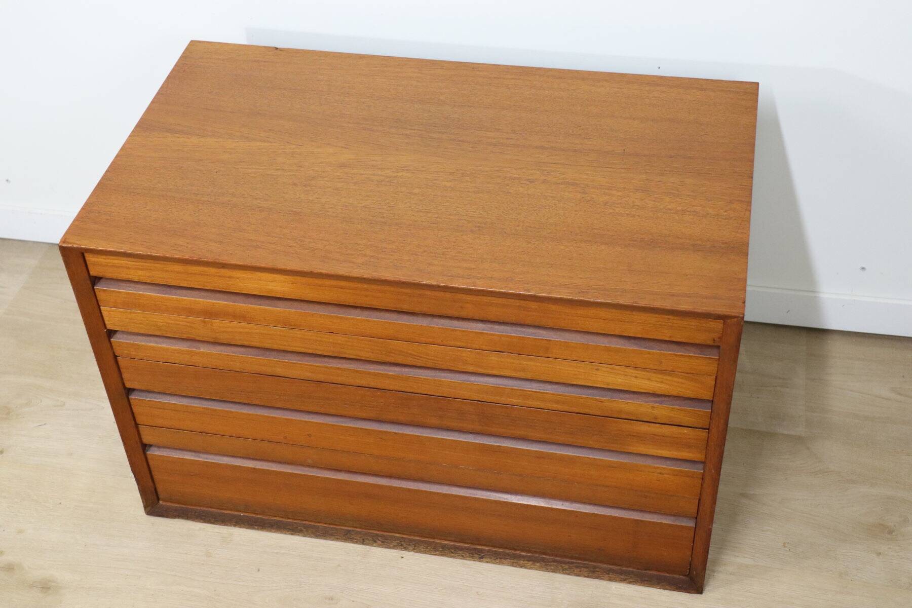 Poul Cadovius teak bookcase module from the 60s