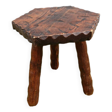 Antique tripod stool