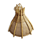 Vintage suspension in canning and rattan
