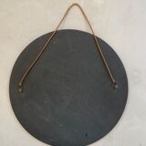 Old beveled round mirror 60cm