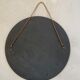 Old beveled round mirror 60cm