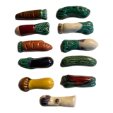 Ceramic vegetable knife holder