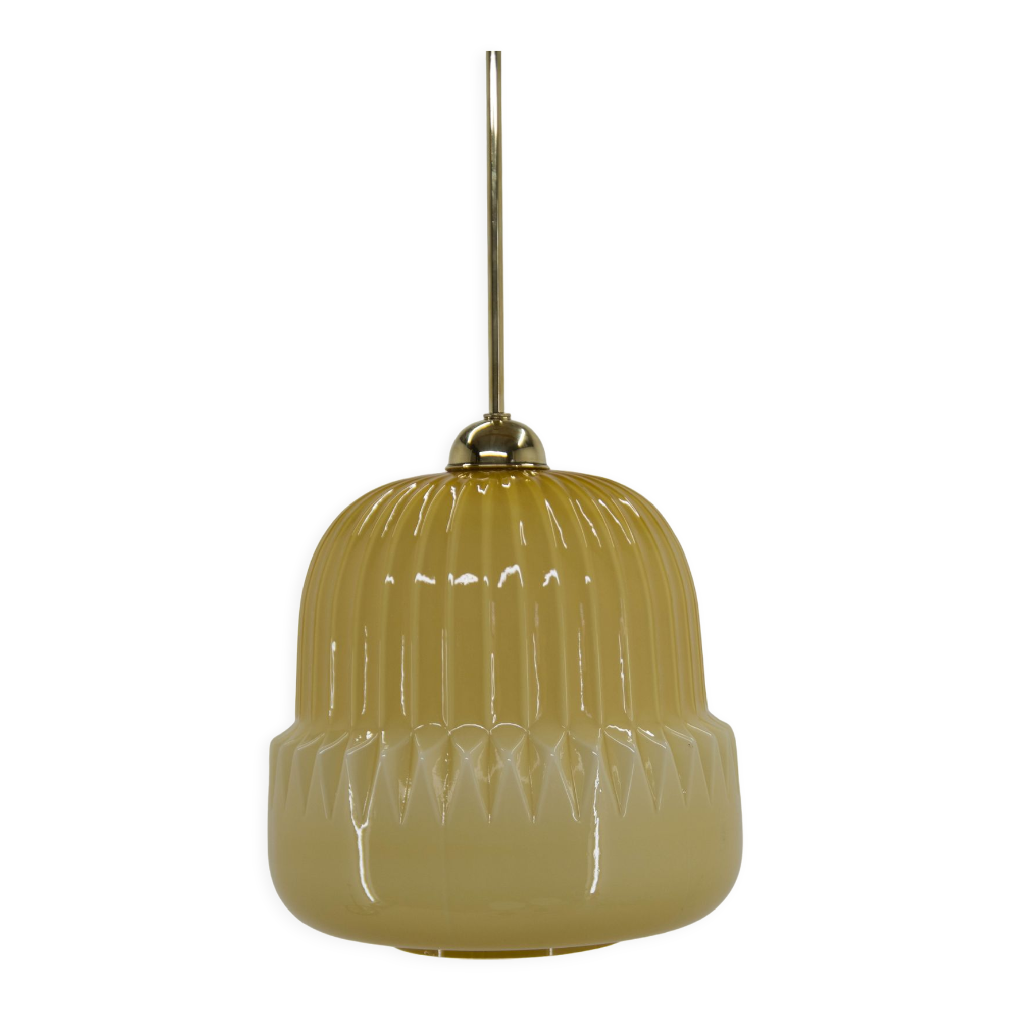 Mid-century glass pendant, 1960s