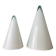 Cone table lamps Murano, Italy, 1970s, set of 2