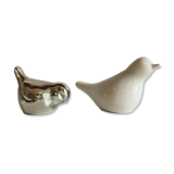 Pair of ceramic birds from the 90s
