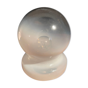Lampe de table Murano opaline avec
