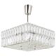 Bakalowits Vienna Faceted Crystal Chandelier Mid-Century, Austria, 1960s