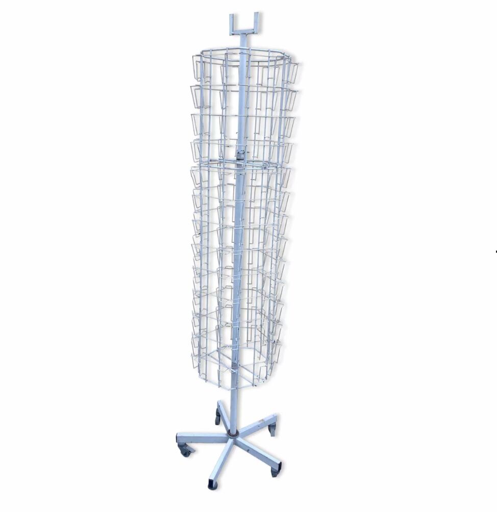 Professional turnstile display for photos or postcards