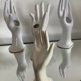 Set of 4 vintage ceramic soliflore hands