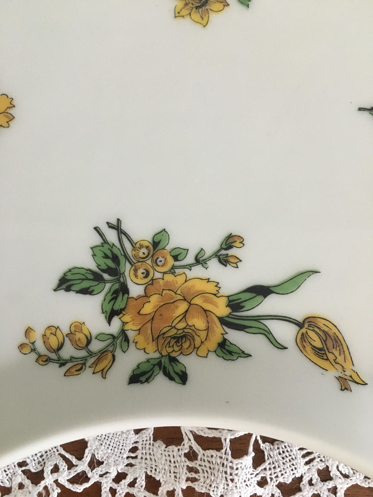 Antique Limoges porcelain dish