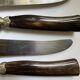 Set of 12 old knives Fontenille Pataud