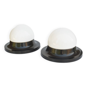 une paire de lampes de