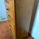 Commode -semainier vintage 6 drawers. Light oak wood furniture in very good condition