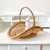 Vintage wicker basket