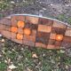 Jean Jaffeux ceramic coffee table vintage design 60-70-80